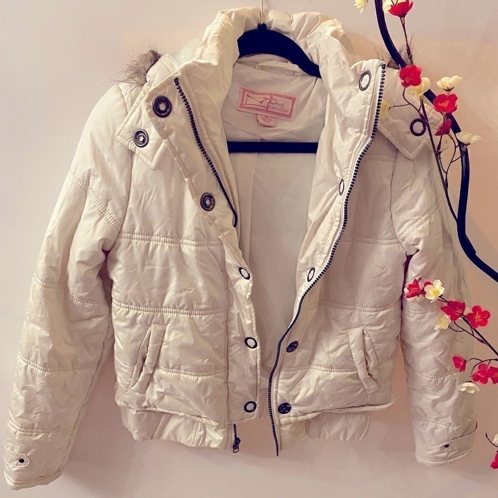 Pink Envelope women’s Hooded jacket Size: M